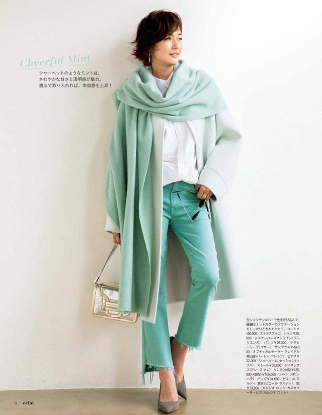 冬季围巾搭配大全，今年围巾正确的打开方式