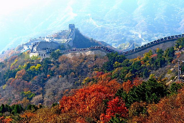 长城的起点和终点地图，长城万里长