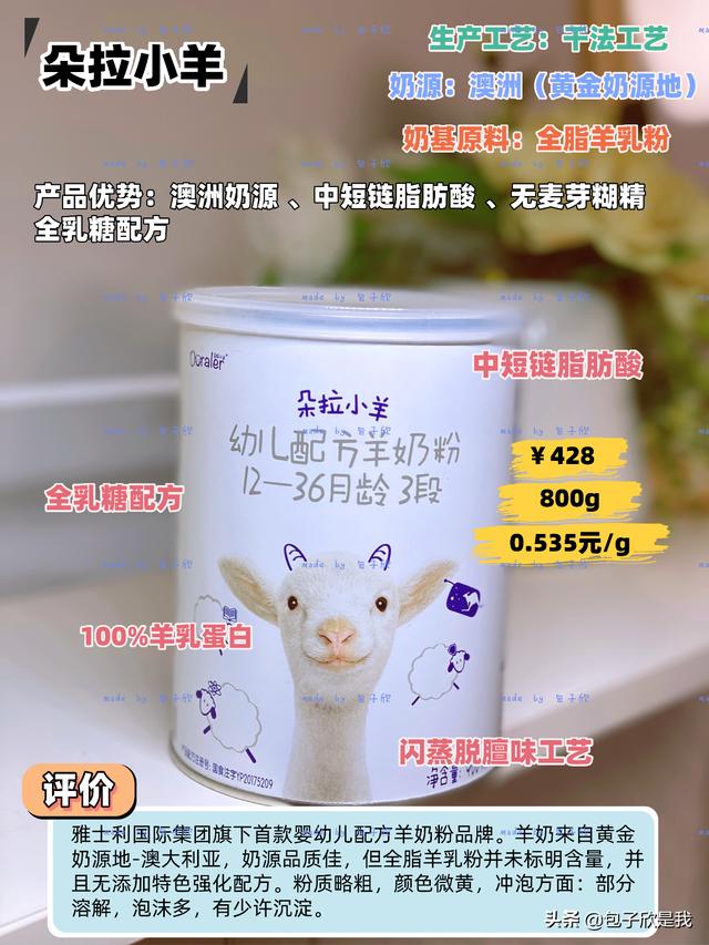 什么牌子的羊奶粉好喝又营养，羊奶粉排行榜10强中耀眼的“明星”佳贝艾特悦白“佳贝”护新生