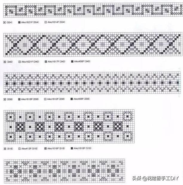 丝线十字绣怎么绣才能绣好看，可以玩出三种绣法