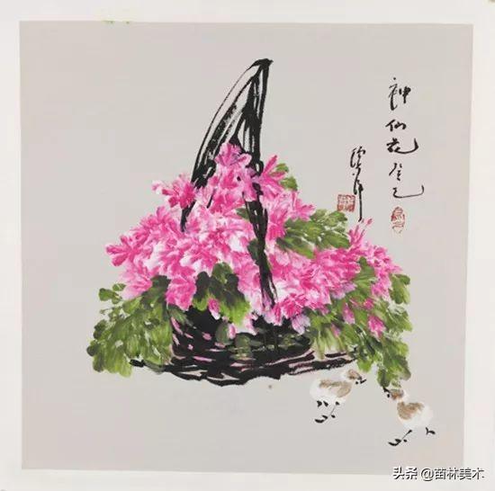 倪萍画画作品，倪萍一幅画卖150万