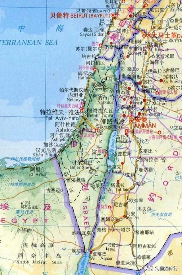 土耳其死海介绍，鸟瞰土耳其死海