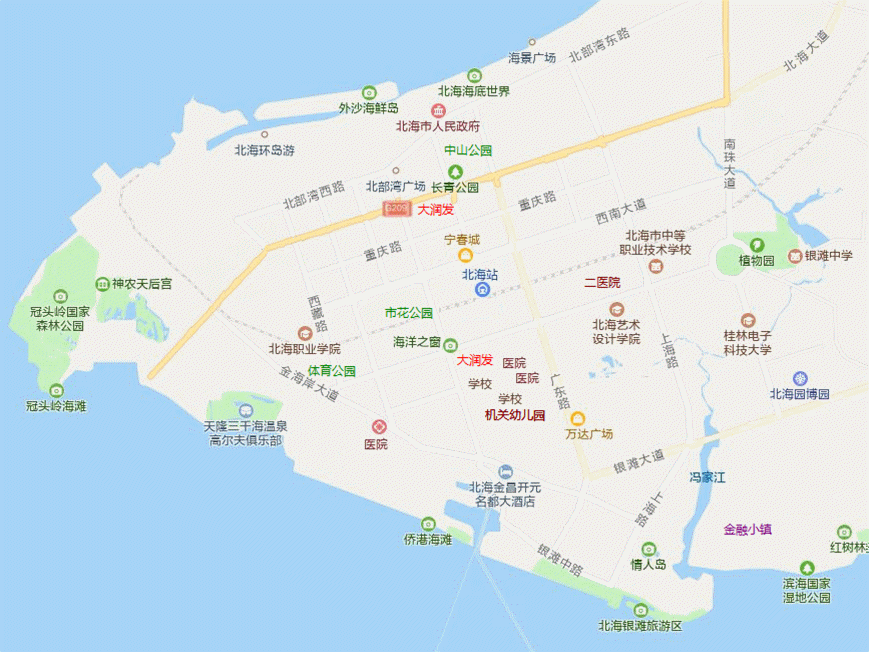 北海市的冬天，北海没有冬天吗
