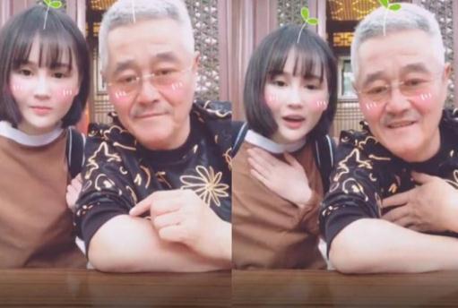 56岁赵本山全家福，他却满头白发斗鸡眼与儿子一模一样