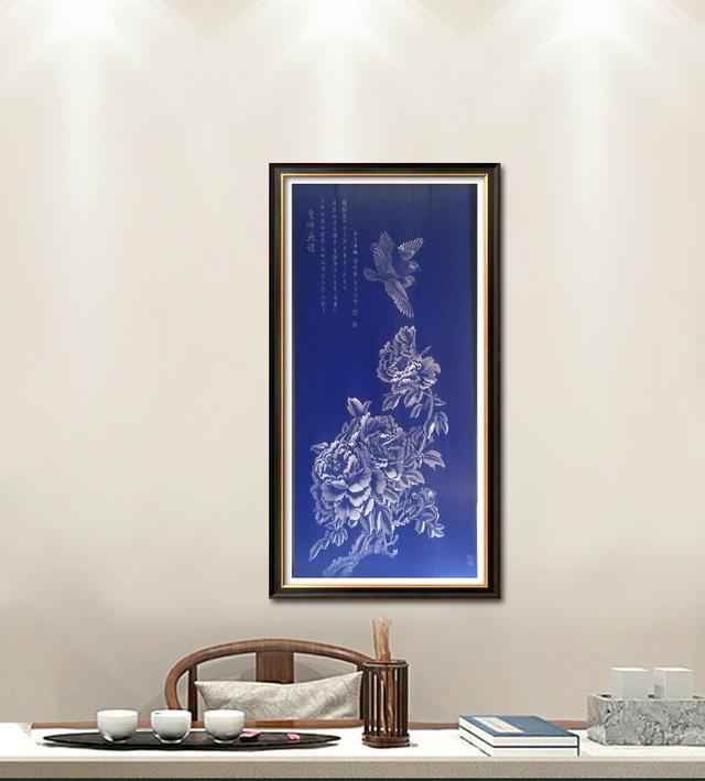大厅中间挂什么字画最好，客厅装饰字画挂什么好