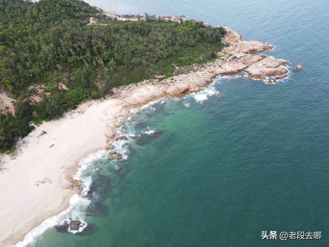 惠州附近的海滩景点，惠州南表山旁还有三个如此优美的野沙滩