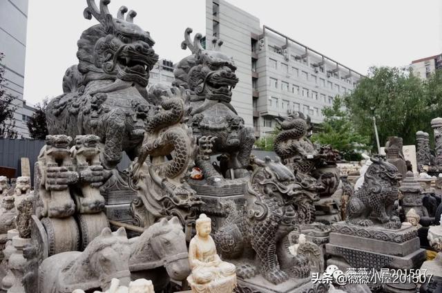 帝都潘家园市场，城市漫步潘家园