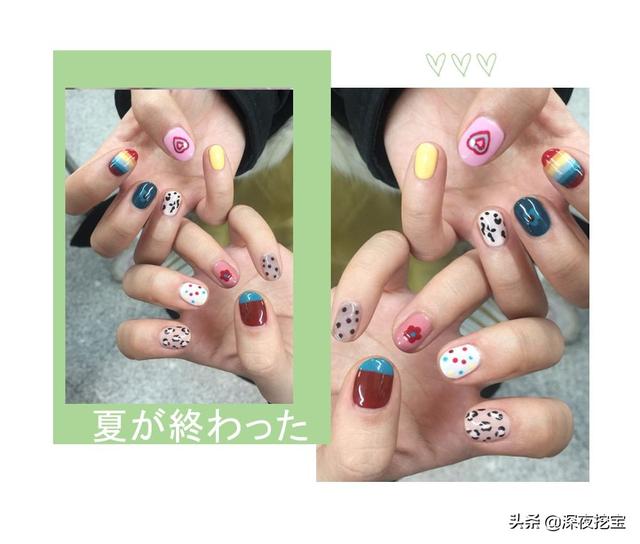 超级显白的基础款美甲，显白显嫩的美甲来一波儿~
