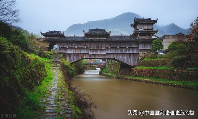 千年古镇水韵廊桥，千年古镇～胜似江南水乡