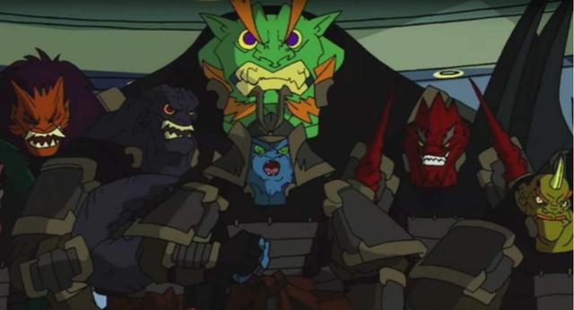 成龙历险记十大面具，成龙历险记中的十大面具