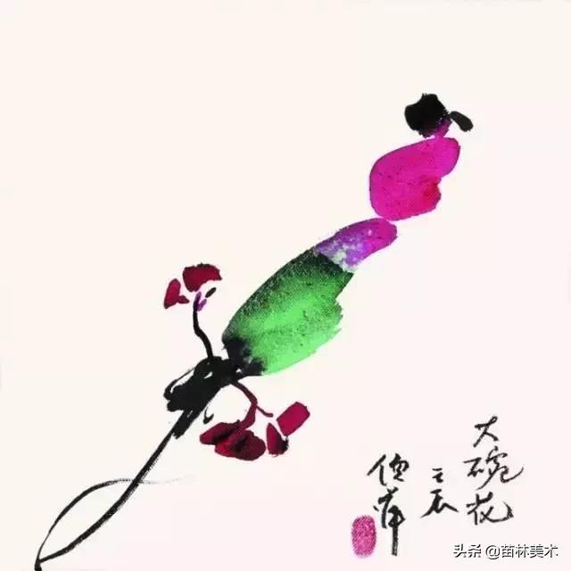 倪萍画画作品，倪萍一幅画卖150万