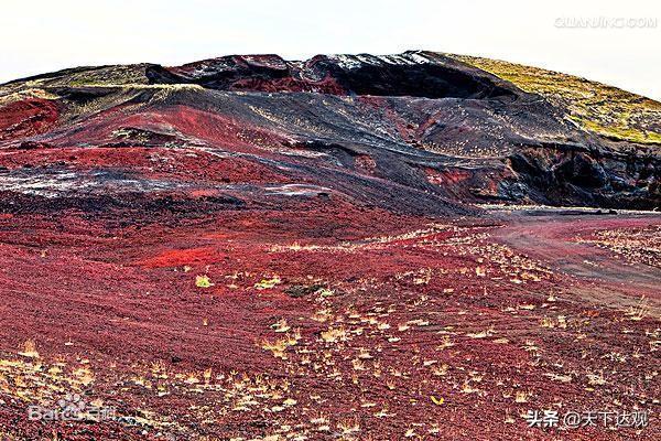 冰岛的地理位置以及邻国，北大西洋中的一个岛国
