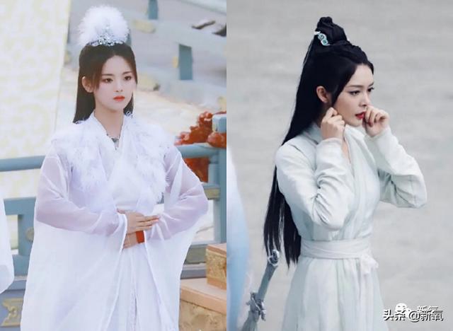 杨超越古装合集，杨超越放出来之前那组红色汉服的成片了