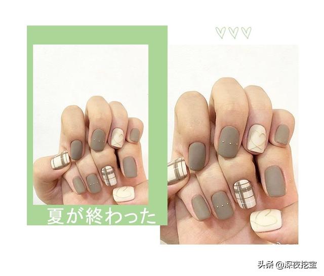 超级显白的基础款美甲，显白显嫩的美甲来一波儿~