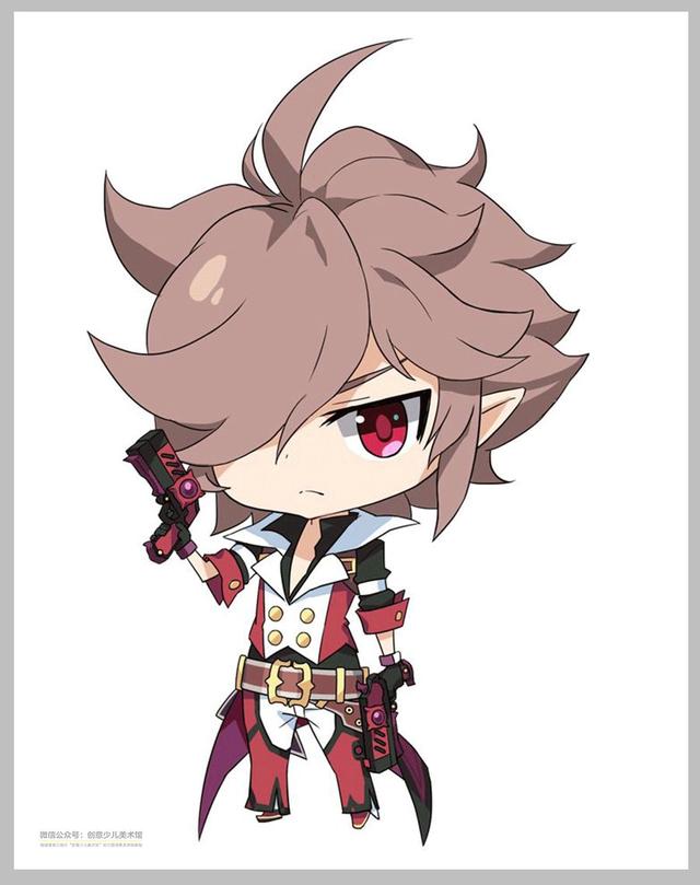 手绘漫画人物q版线条，超可爱的Q版漫画人物学习素材20例