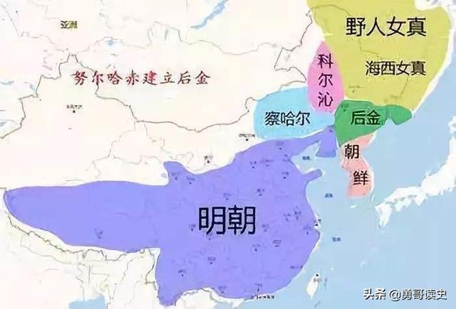 清朝从诞生到灭亡的地图，美丽的1820年大清朝地图