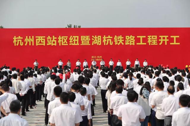 沪乍杭铁路余杭段走向图，全长22公里，最快明年动工