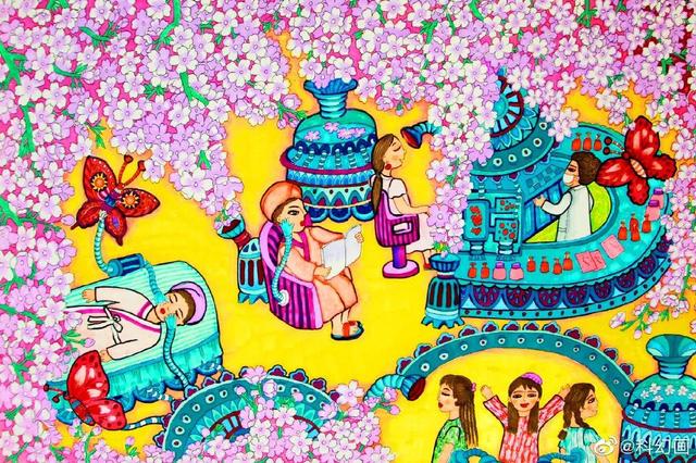 儿童科幻画图片大全，超全超经典科幻画（少年儿童科幻画大赛作品优秀）