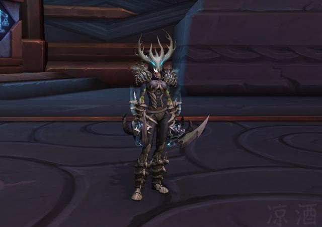 范达尔的烈焰镰刀，魔兽世界德鲁伊神器外观幻化