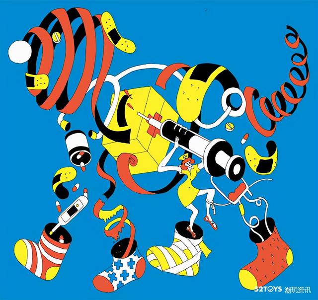 日本著名女演员松本若菜，日本艺术家山崎若菜笔下那些光怪陆离的游乐场