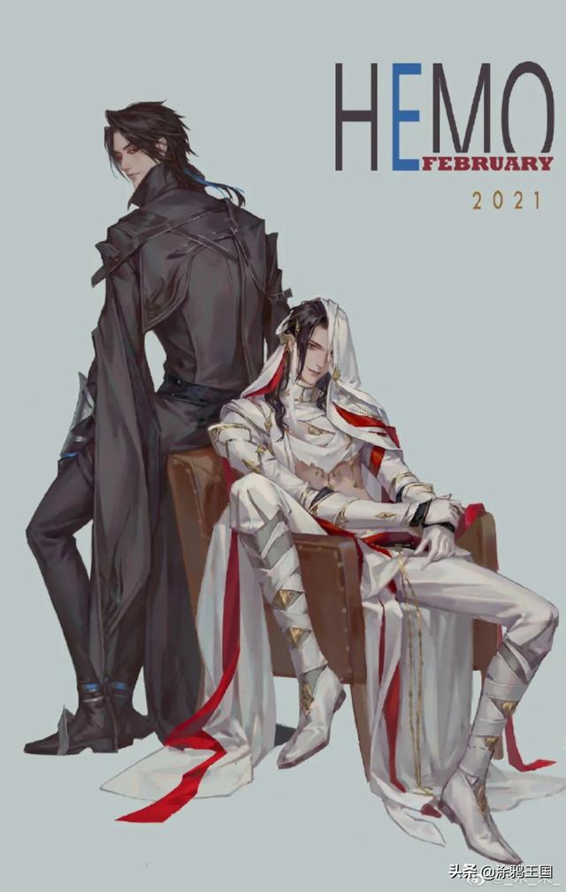 先生社男主变小后也太可爱了吧，禾末男模集结时尚杂志同人系列