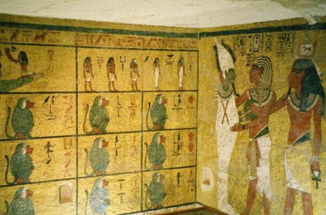 埃及图坦卡蒙之墓，被认为有法老之灵