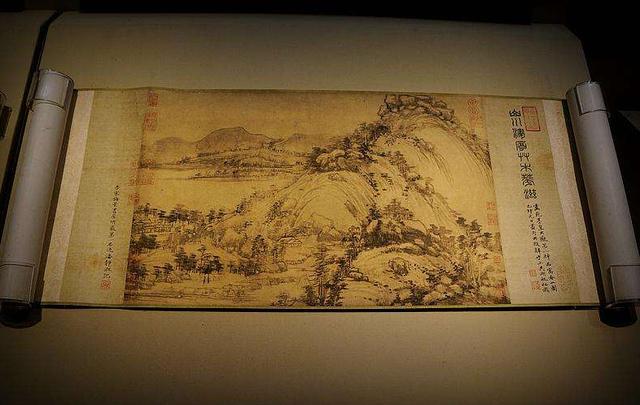 传世名画壁纸富春山居图高清全卷，价值连城的《富春山居图》
