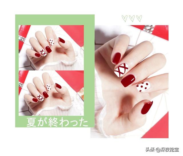 超级显白的基础款美甲，显白显嫩的美甲来一波儿~
