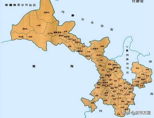 白银市属于哪个省，甘肃白银在哪一个市