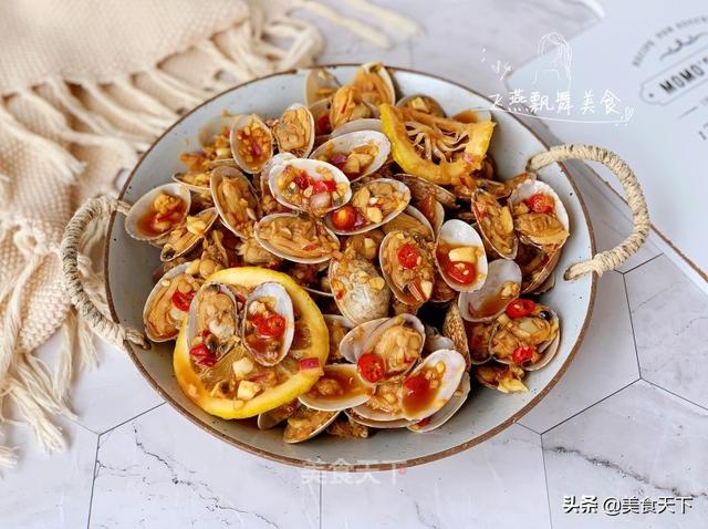 花蛤怎么炒又嫩又香，10分钟上桌鲜美滑嫩