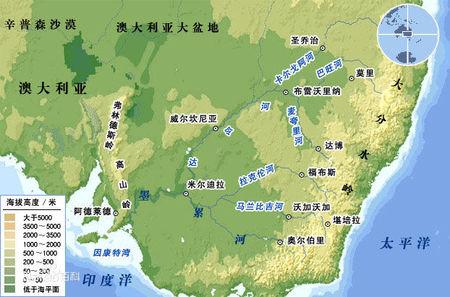 澳大利亚的最大的河，澳大利亚最大河流