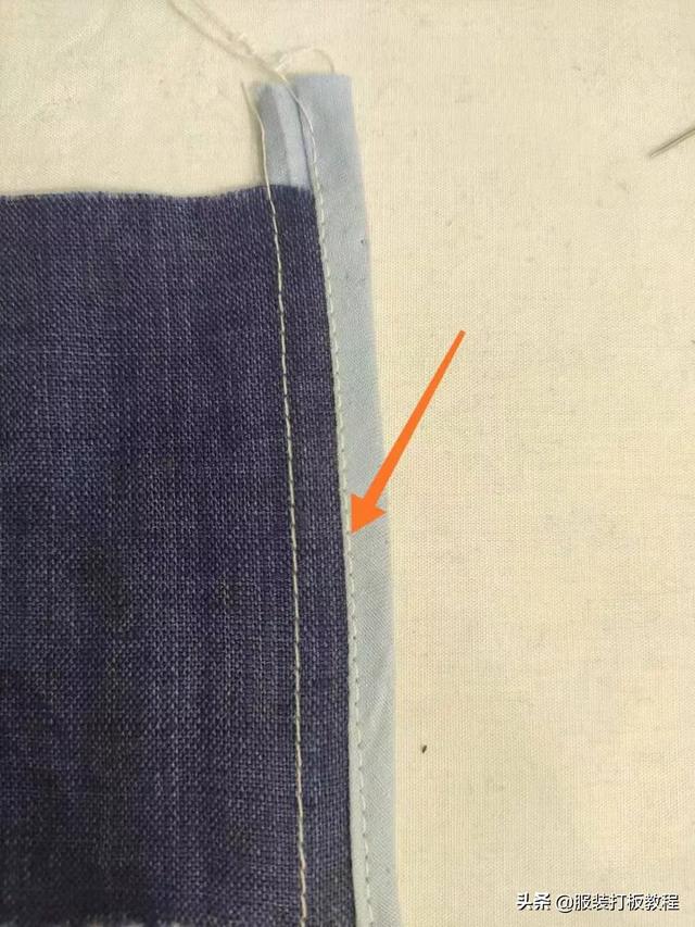 缝衣服单层锁边缝法，5种缝法教你没有锁边机如何做衣服