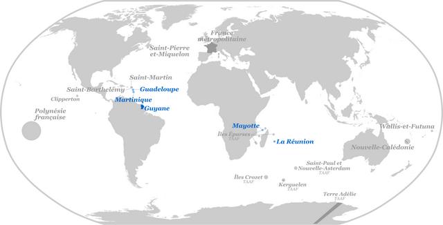 法国国土和殖民地，海外殖民地惨遭瓜分的法国,为何能保有世界上最多最大的海外领土
