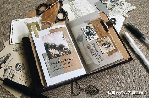 简单又好看的手帐diy，10组彩色简单易学的手帐排版设计~需要的转走吧