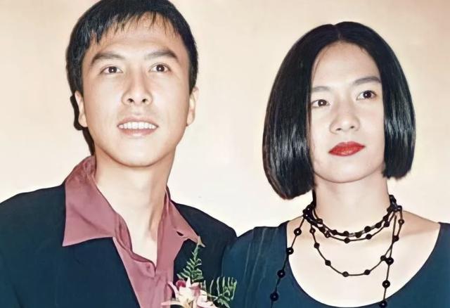 甄子丹前妻万绮雯，甄子丹曾为她抛妻弃子万绮雯（万绮雯：年轻时相貌平平）