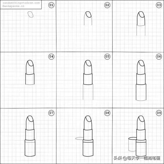一张简单又漂亮的画，漂亮又简单的简笔画教程（简单又好看的线条画#一支笔画出你的世界）