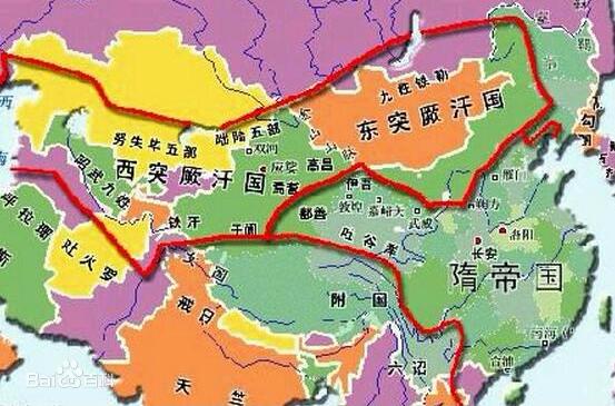 厘清突厥东突厥，西突厥各部（历史上的突厥汗国）