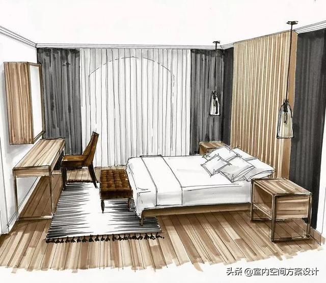 马克笔的六种手绘技法，马克笔用笔技法和上色秘笈