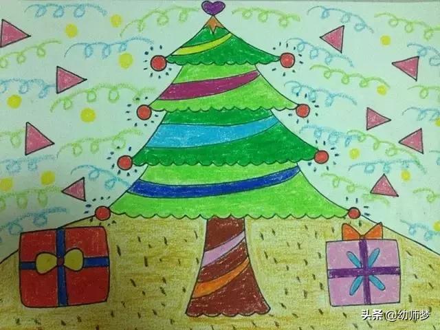 1一3岁宝宝学画画,大一班的小朋友学画画