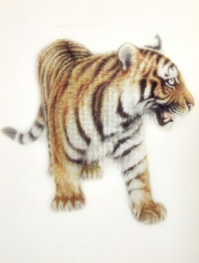 画虎怎么画才好，老虎画法-陈家明画虎