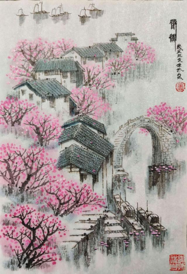 春夏秋冬怎么画，国画春夏秋冬四季简笔画