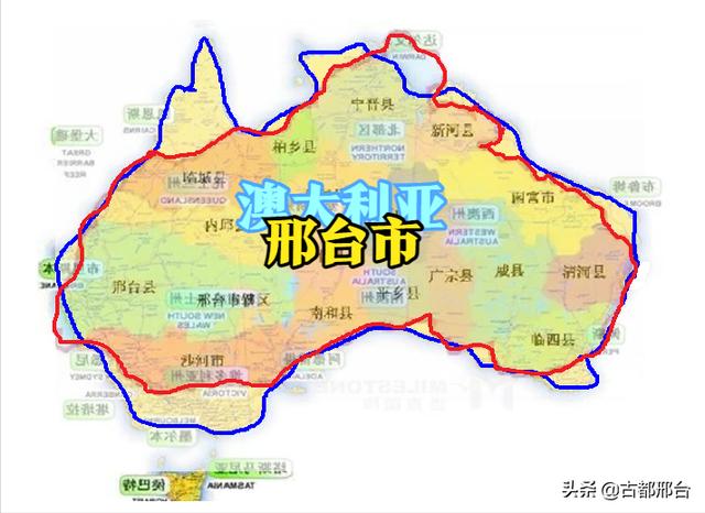 澳大利亚轮廓图，澳大利亚地图缩小版（全套高清地图之大洋洲各国）
