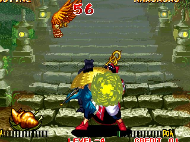 街机游戏中那些无法直视的必杀技，拳皇八神庵的技能