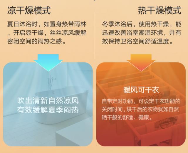 浴霸灯暖和风暖哪种好，浴霸的区别仅仅是灯暖和风暖