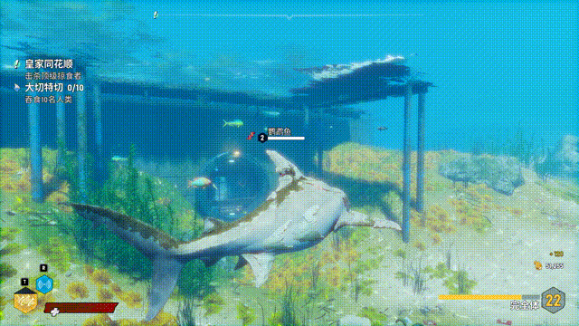 饥饿鲨进化深渊古鲨的技能，游我推荐开局一条鲨