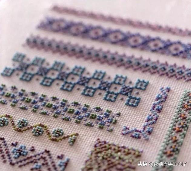 丝线十字绣怎么绣才能绣好看，可以玩出三种绣法