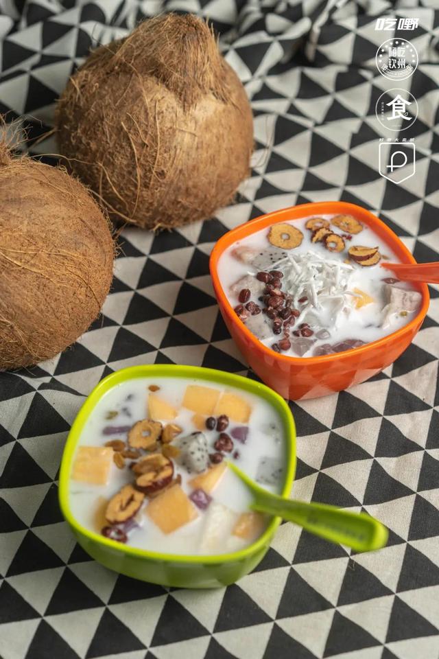 正宗海南椰汁，海南来的椰汁清补凉