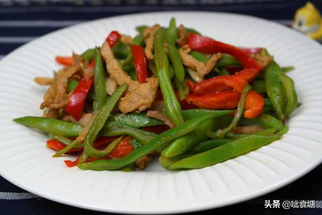 家常豆角炒肉丝的做法大全，豆角炒肉丝的饭店标准流程