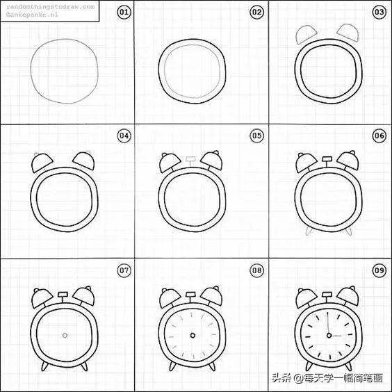 一张简单又漂亮的画，漂亮又简单的简笔画教程（简单又好看的线条画#一支笔画出你的世界）