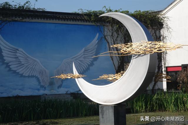 浙江省嘉兴西塘古镇风景区，江南美丽水乡掠影